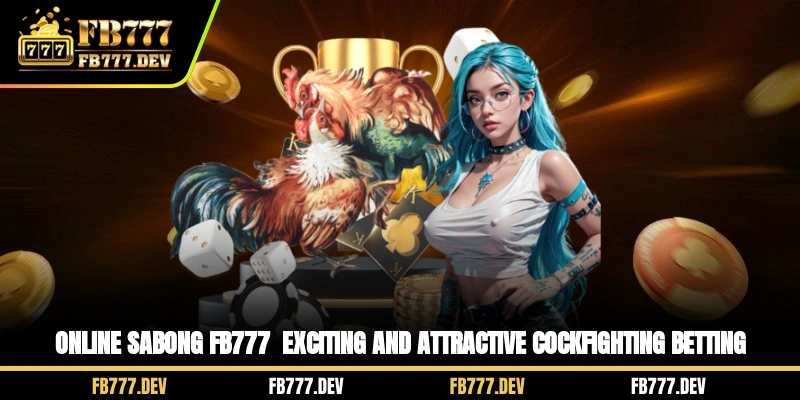 Online Sabong FB777 - Attractive Cockfighting Betting