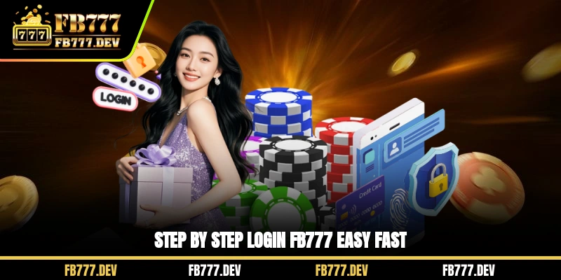 Step by step login FB777 easy fast